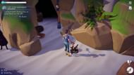Kristoff's climbing gear in Dazzle Beach (Image via YouTube - Mirraj Gaming)